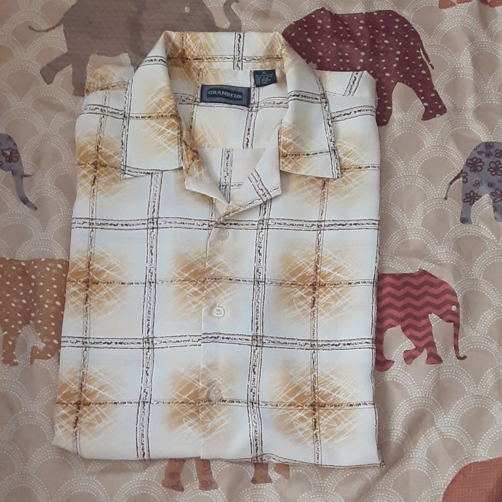 Grandeur mens shirt